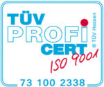 TÜV-Zertifizierung ISO 9001